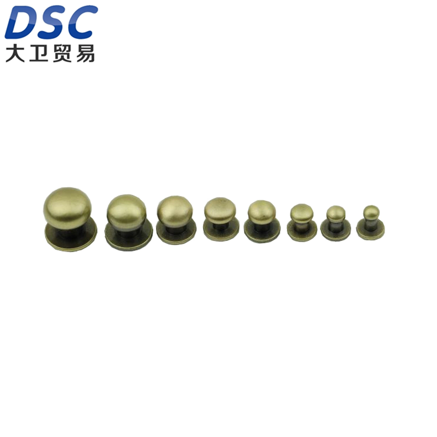 Bags Custom Color Brass Metal Accessories Decorative Metal Stud