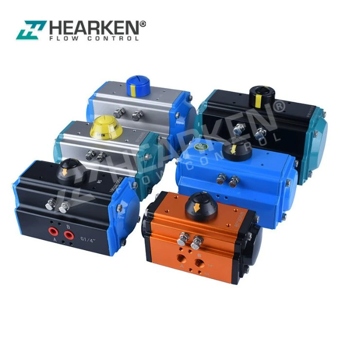 Made in China Rack and Pinion Double Acting Single Acting Quarter-Turn Pneumatic Actuator