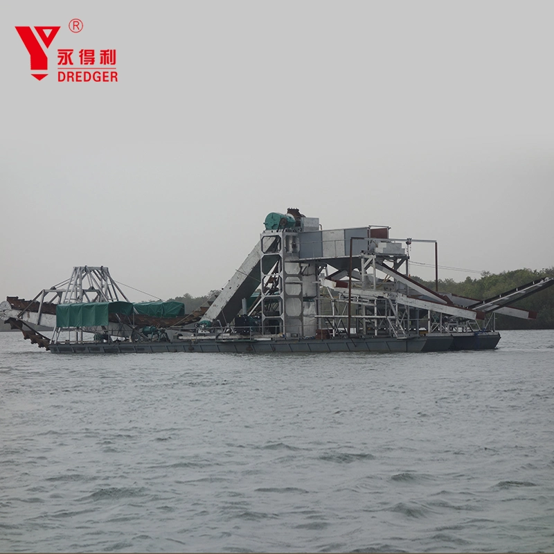 2023 Hot Sale Bucket Chain Type Diamond Dredger for Sale in Angola