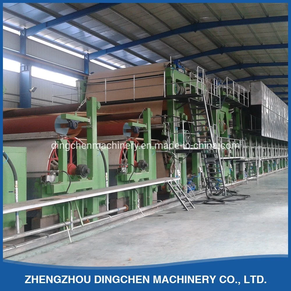 Waste Paper Recycling Machine Craft Paper Jumbo Roll Making Machine