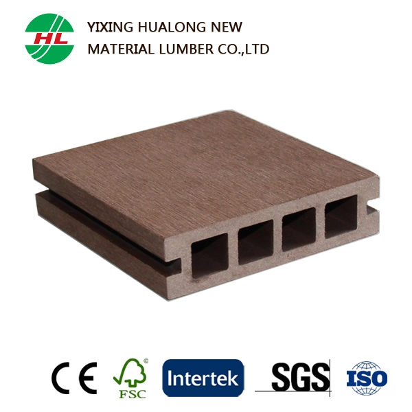 Good Prices Crack-Resistant WPC Composite Decking Outdoor WPC Flooring with CE and FSC Certificate (M162)