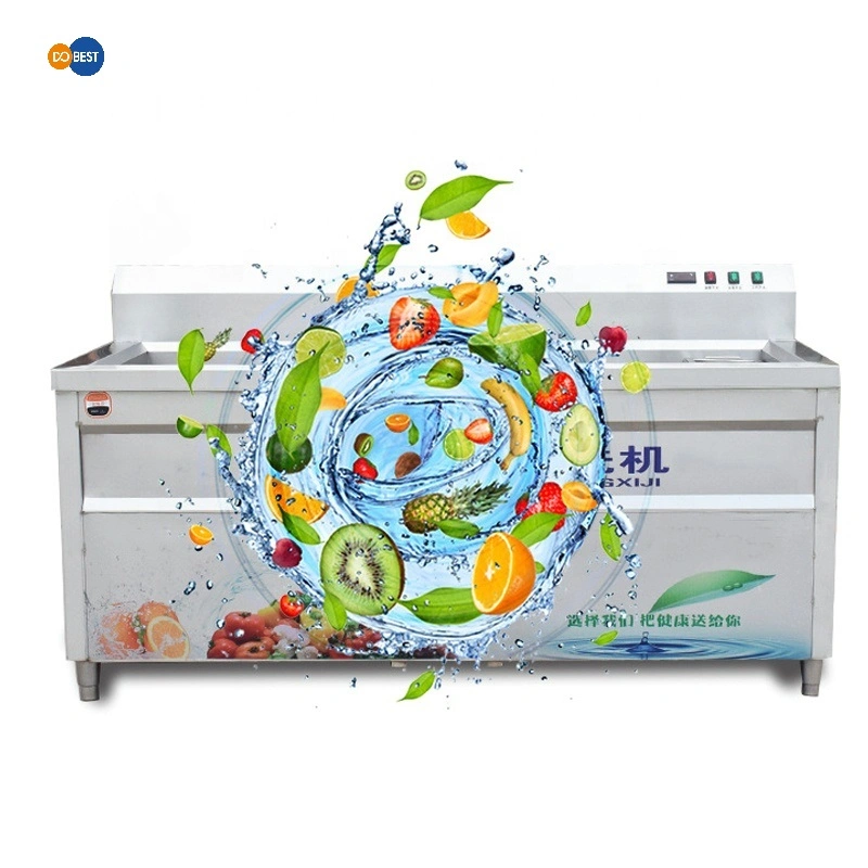 Hot Sales Mini Type Vegetable and Fruit Washing Machine Wash Vegetables Machine Manufacturer/Ozone Bubble Washer