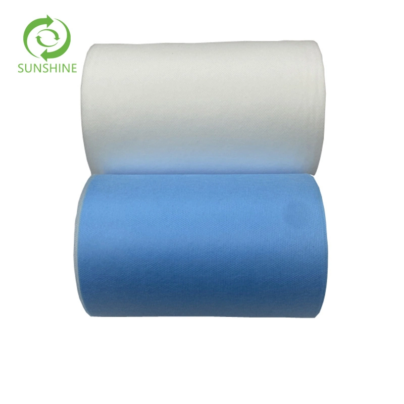 Colorful 100%PP Non-Woven Fabric Material for Medical Hospital Face Mask