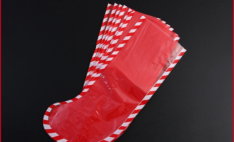 Frosted Christmas Gift Bag General Purpose Plastic Pet Supplies PVC Bag Translucent Plastic Gift Bag