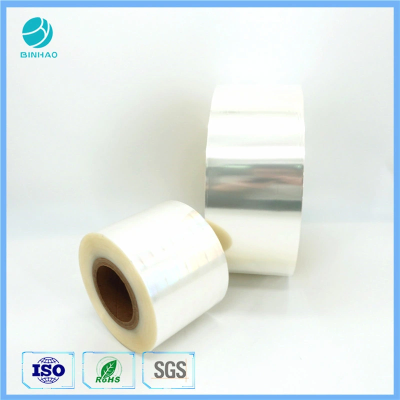 Custom BOPP Transparent 8% Shrink Film for Cigarette Box Wrapping