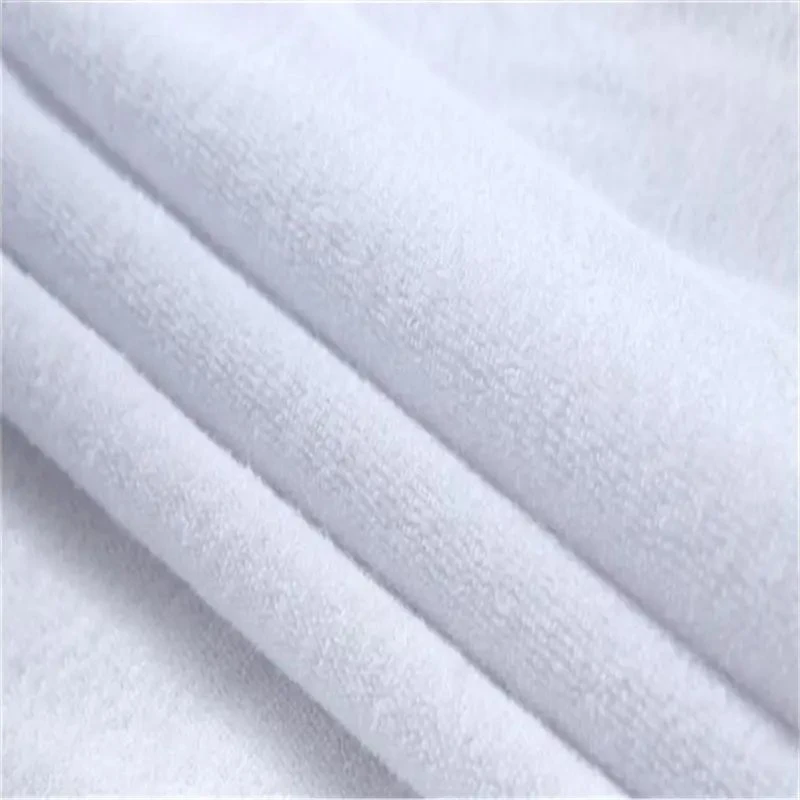 Tissu imperméable laminé Lyocell blanc doux anti-bactéries pour Textiles domestiques