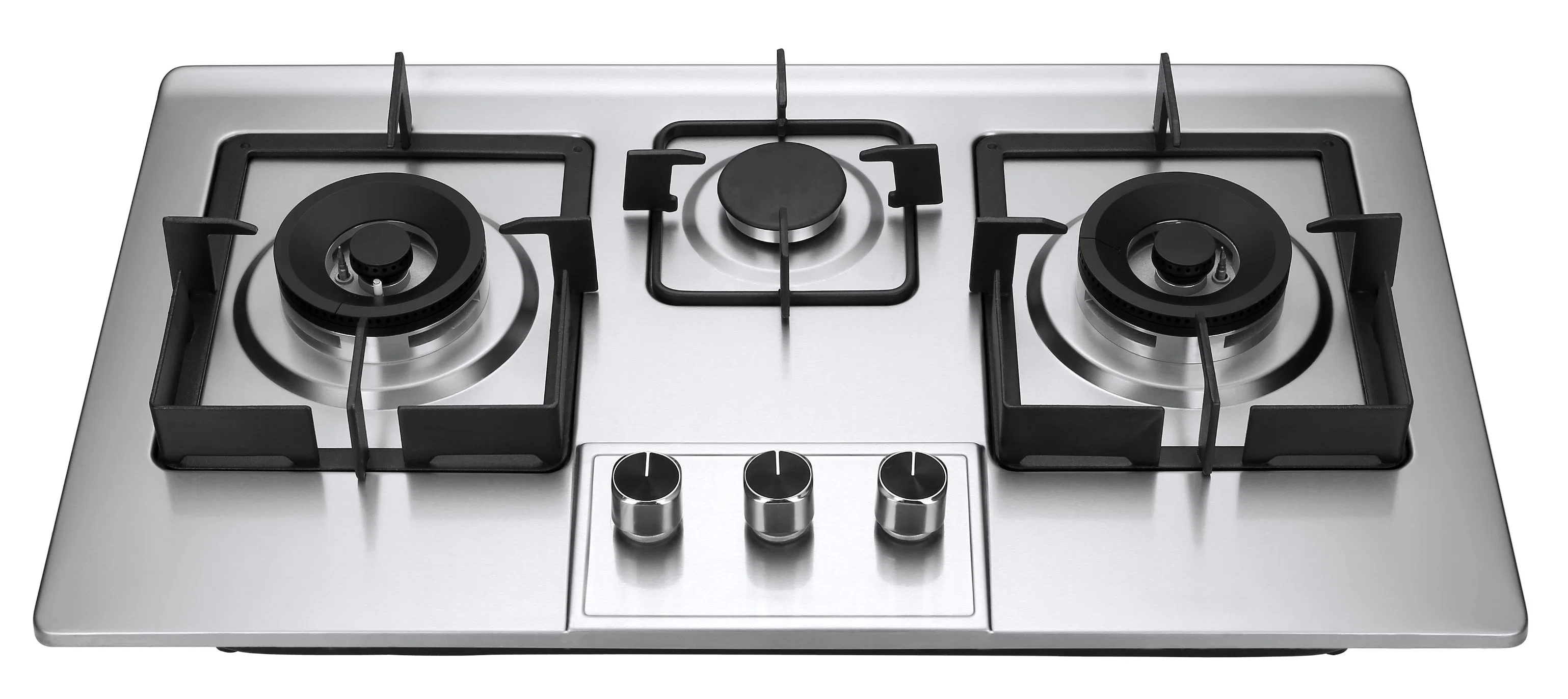 Stainless Steel 3 Burner Portable Gas Stove