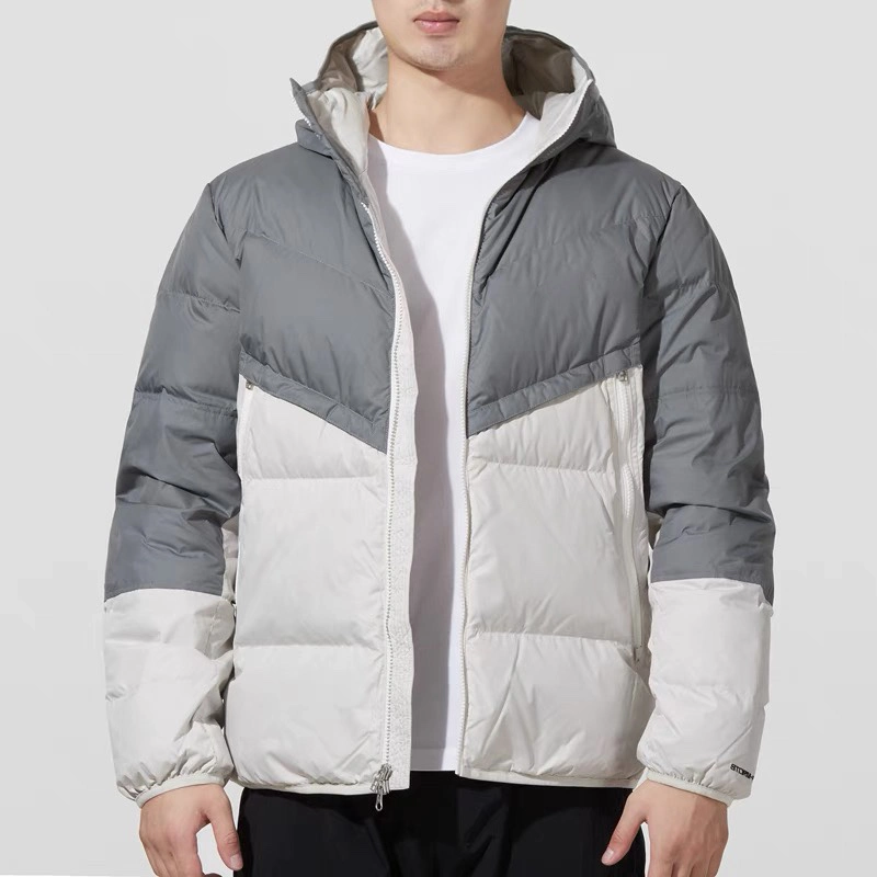 Men Women Designer Sporty Down Jacket Outerwear Winter Outdoor Cold-Proof Thickened Warm High quality/High cost performance  Casual Nk Splicing Hooded Coats