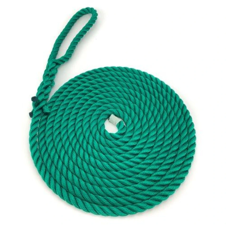El verde de polipropileno PP Multifilamnet Industrial Textil cuerda