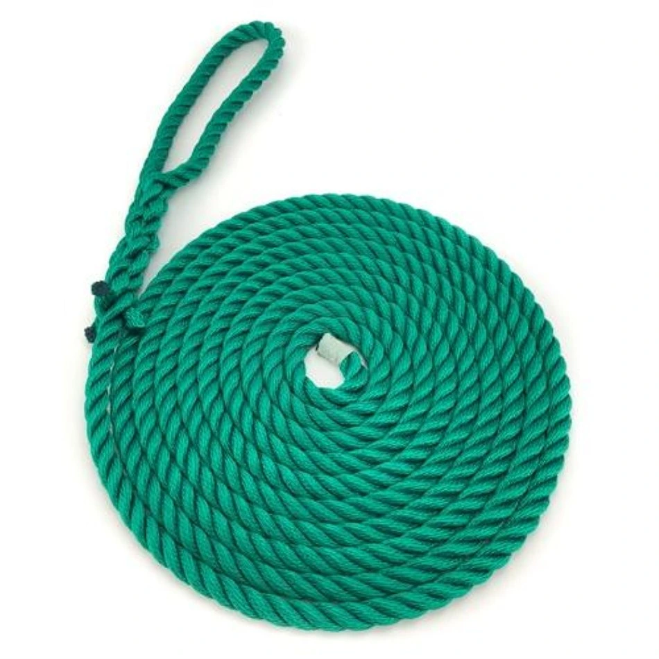 Green Industrial Textile Polypropylene PP Multifilamnet Rope