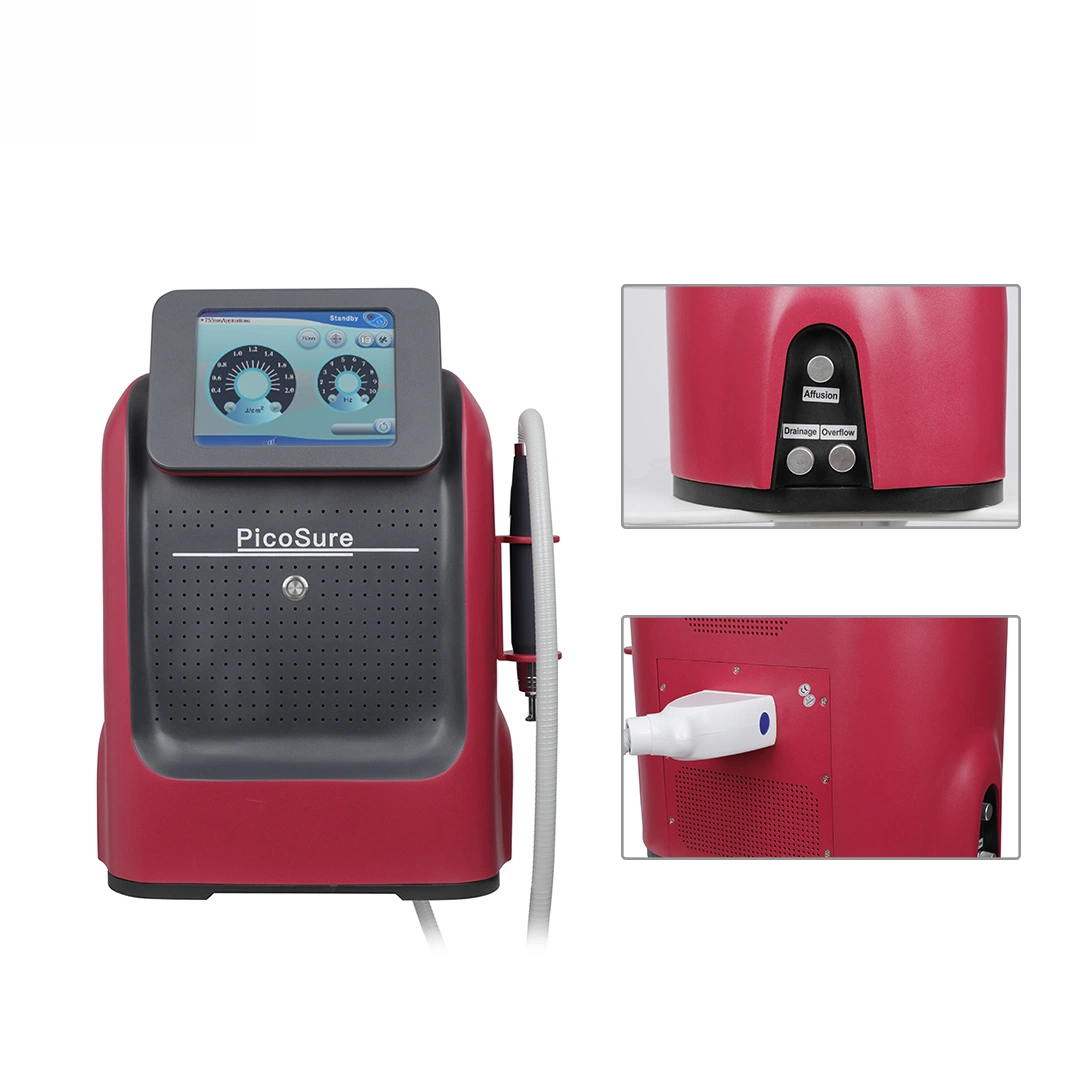 Portable Improve Skin Texture Picosecond Laser Tattoo Removal Scars and Acne Marks Equipment