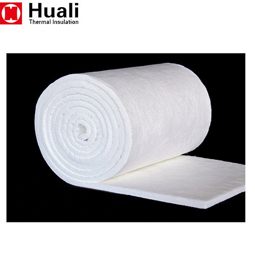 Ceramic Fibre Insulation Blanket, Aluminum Silicate Ceramic Fiber Wool Felt Blanket 610/1220mm Al2O3+Sio2 Pure White Refractory