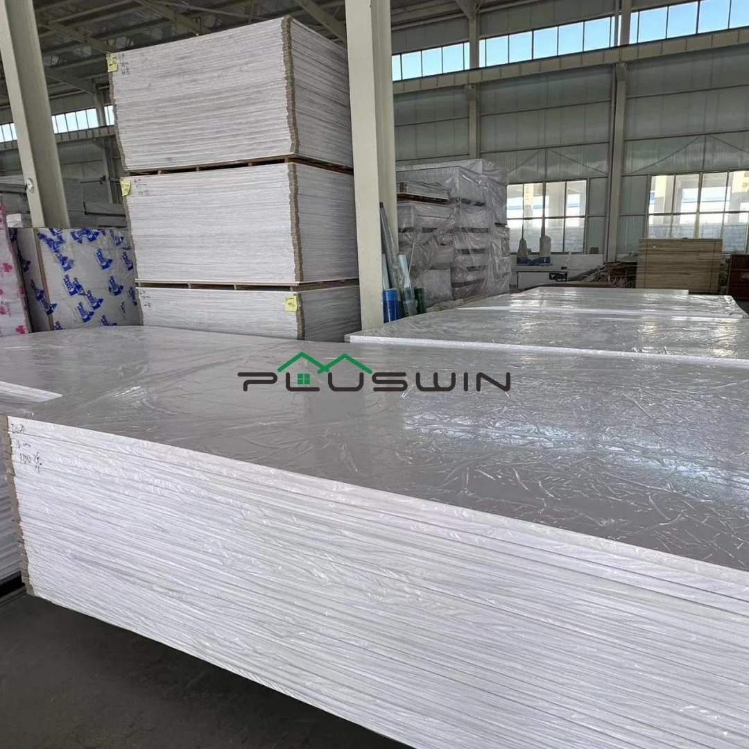 Pluswin1560*3050mm 2050*3050mm White PVC Sheet Foam Free-Lead Foam Panel Building Material