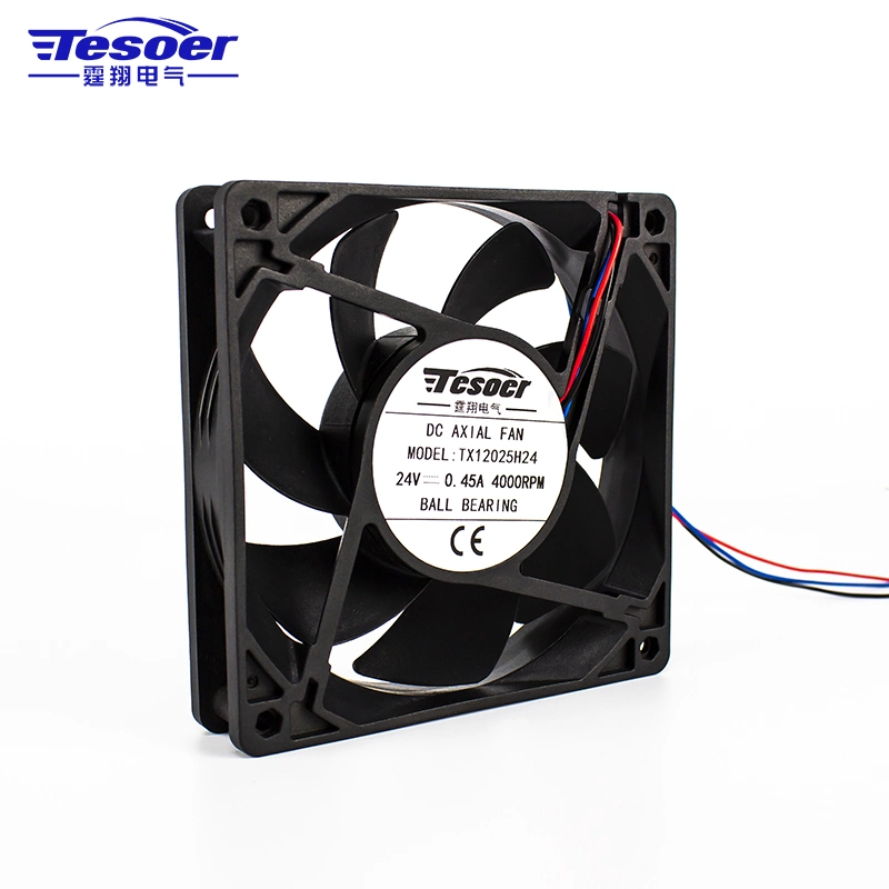 120X120X25mm DC Brushless Motor Fan Cooling The Inverters and Actuating Motor