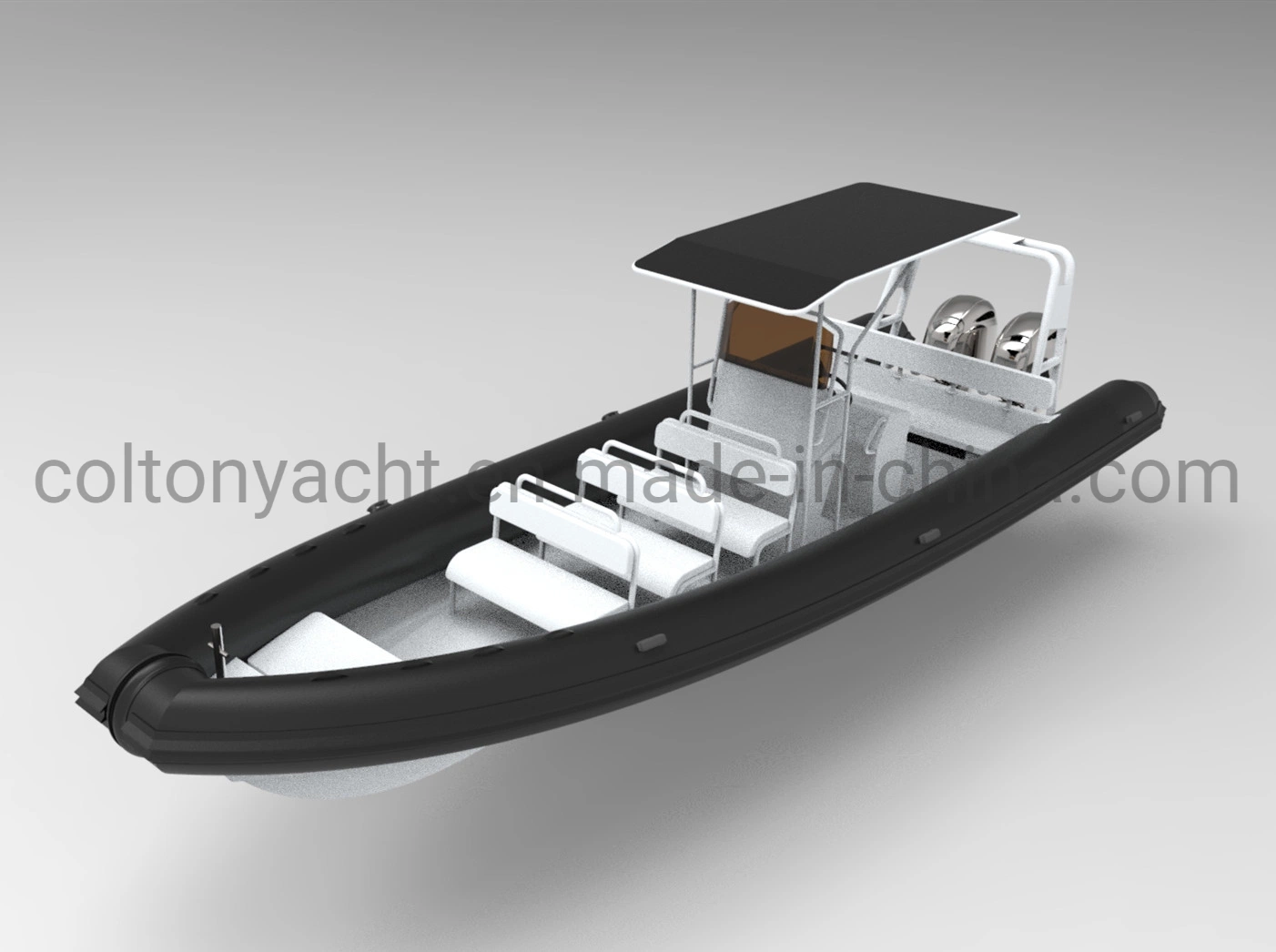 Patrouille de l'alimentation rigides bateaux gonflables avec Super V Hull