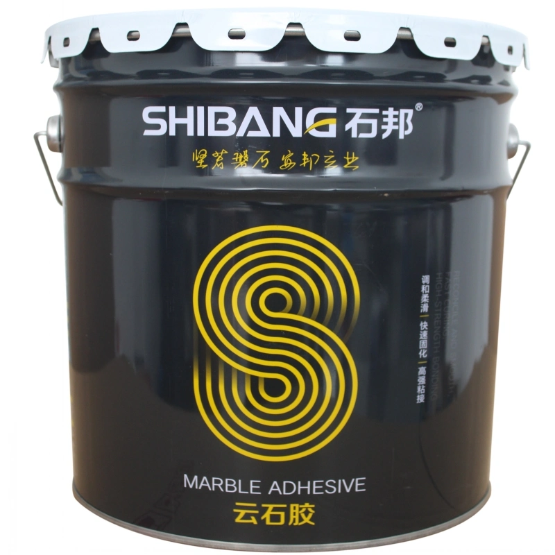 New Design High Bonding 0.8L 4L 18L Polyester Customized Mirror Marble and Granite Adhesive Glue Building Floor Tile Adhesive