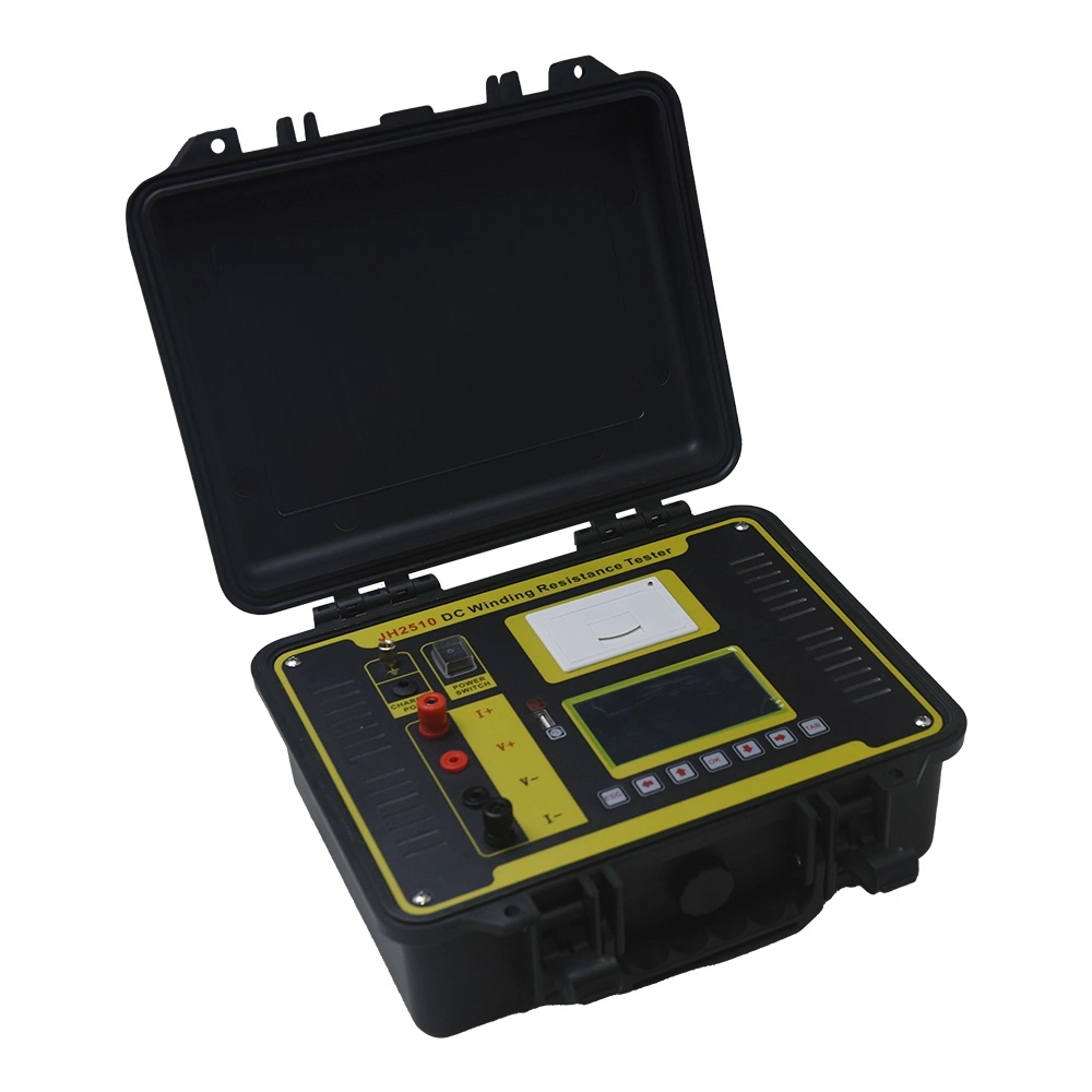 Milliohm Mètre Machine d'essai de résistance Testeur de résistance d'enroulement CC de transformateur
