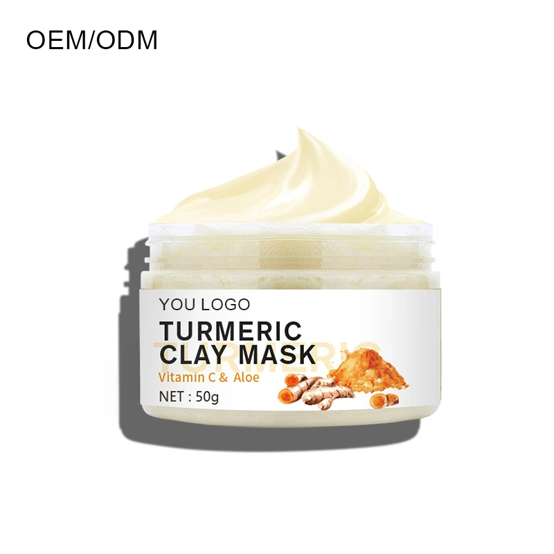 Beauty for Acne Dark Spots Smooth Refine Pores Skin Care Turmeric Vitamin C Mud Mask Cosmetics