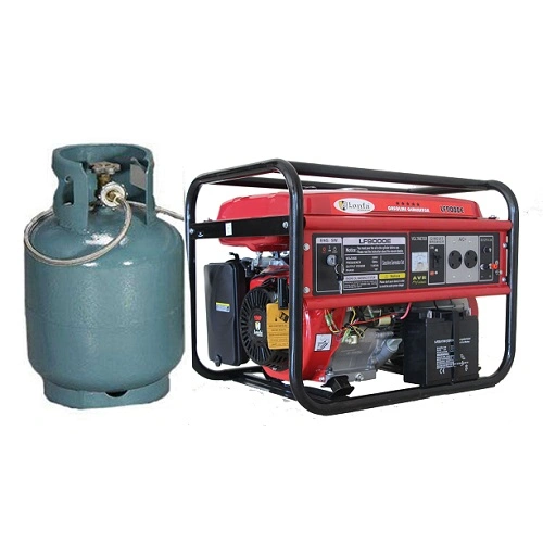 Home Use 3kw 3kVA Electric Start Natural Gas LPG Gasoline Generator