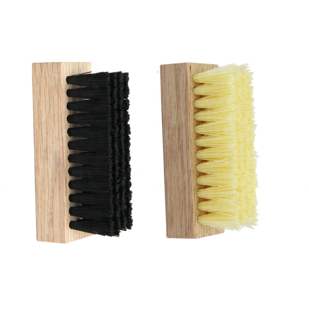 Wood Hard Shoe Sole Cleaning Brush PP Hair Medium Brush