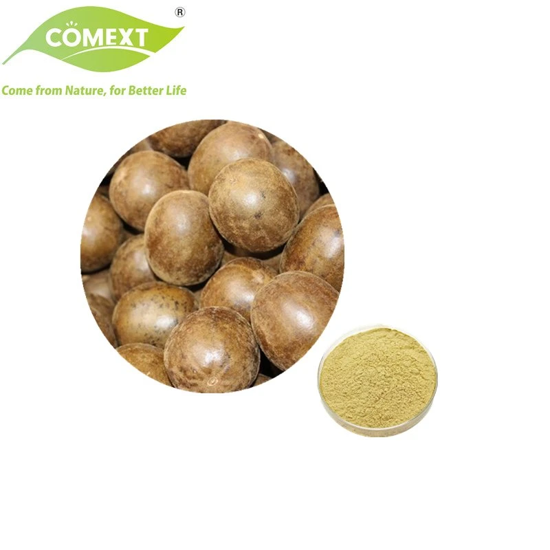 Comext Factory Kosher Halal Fssc HACCP Certified Natural Sweetener Momordica Grosvenori Swingle Monk Fruit Extract