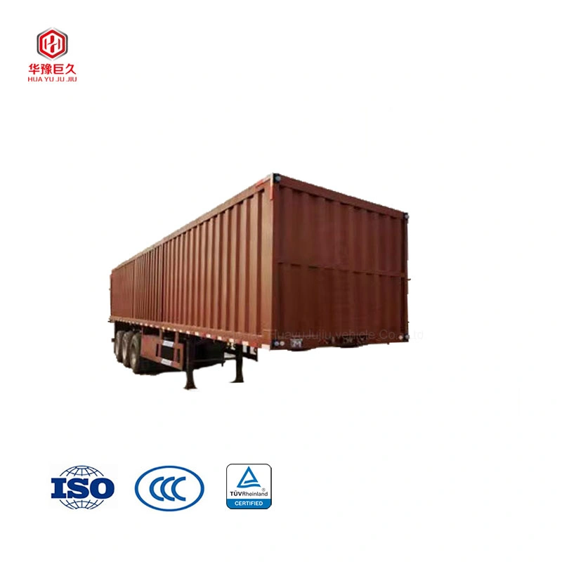 Best Selling in Southeast Asia Cheap 20/40/50t Dry Van Trailer /Box Enclosed Trailer /Truck for Sale From Chinese Manufacturer