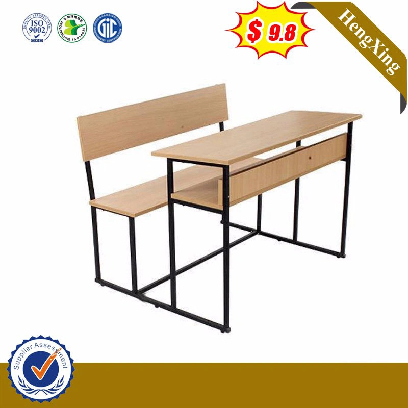 Modern Double Seats Wooden School Classroom Kids Children Baby Furniture