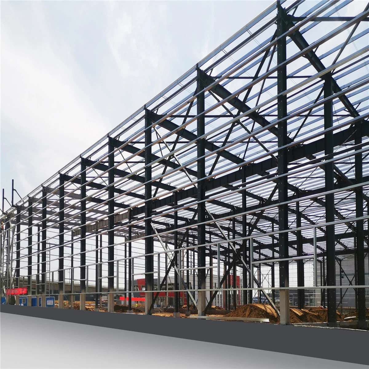 Prefabricated Lightweight Industrial Warehouse Structure Steel Building