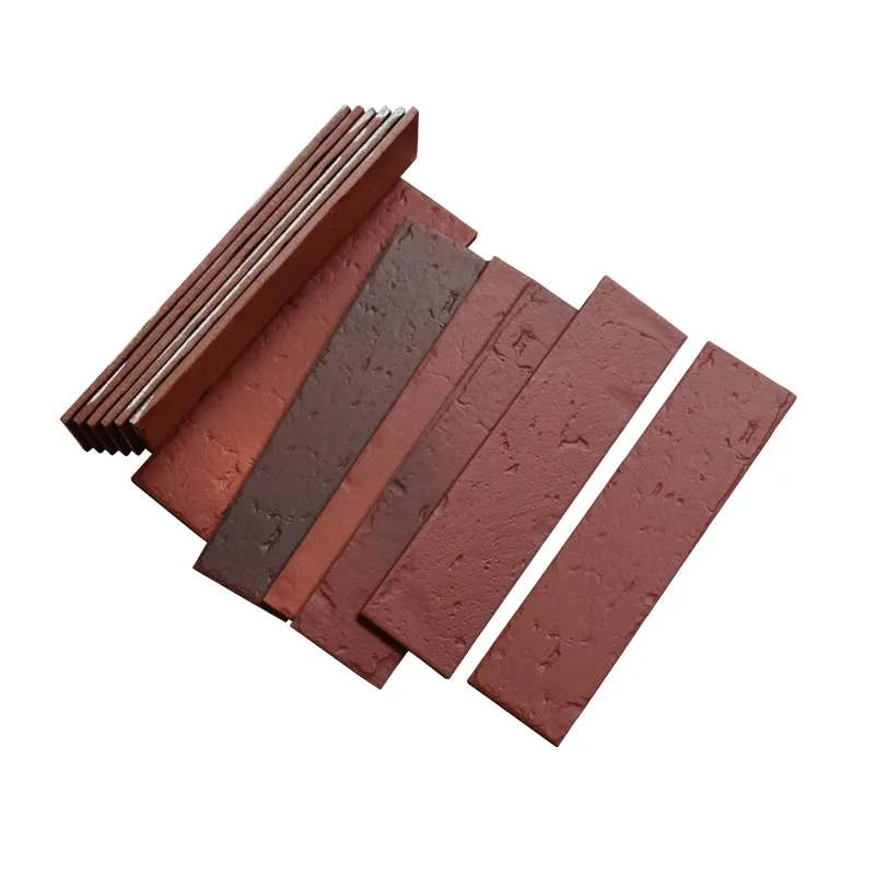 Eco-Friendly Soft Brick Tile Exterior Long Cement Decoration Soft Wall Panels Ceramic Face Bricks for Building Wall