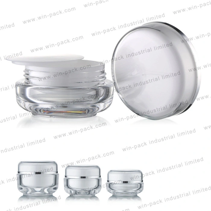 Winpack High Quality Empty 50g Cream Acrylic Jar Cosmetic Packing