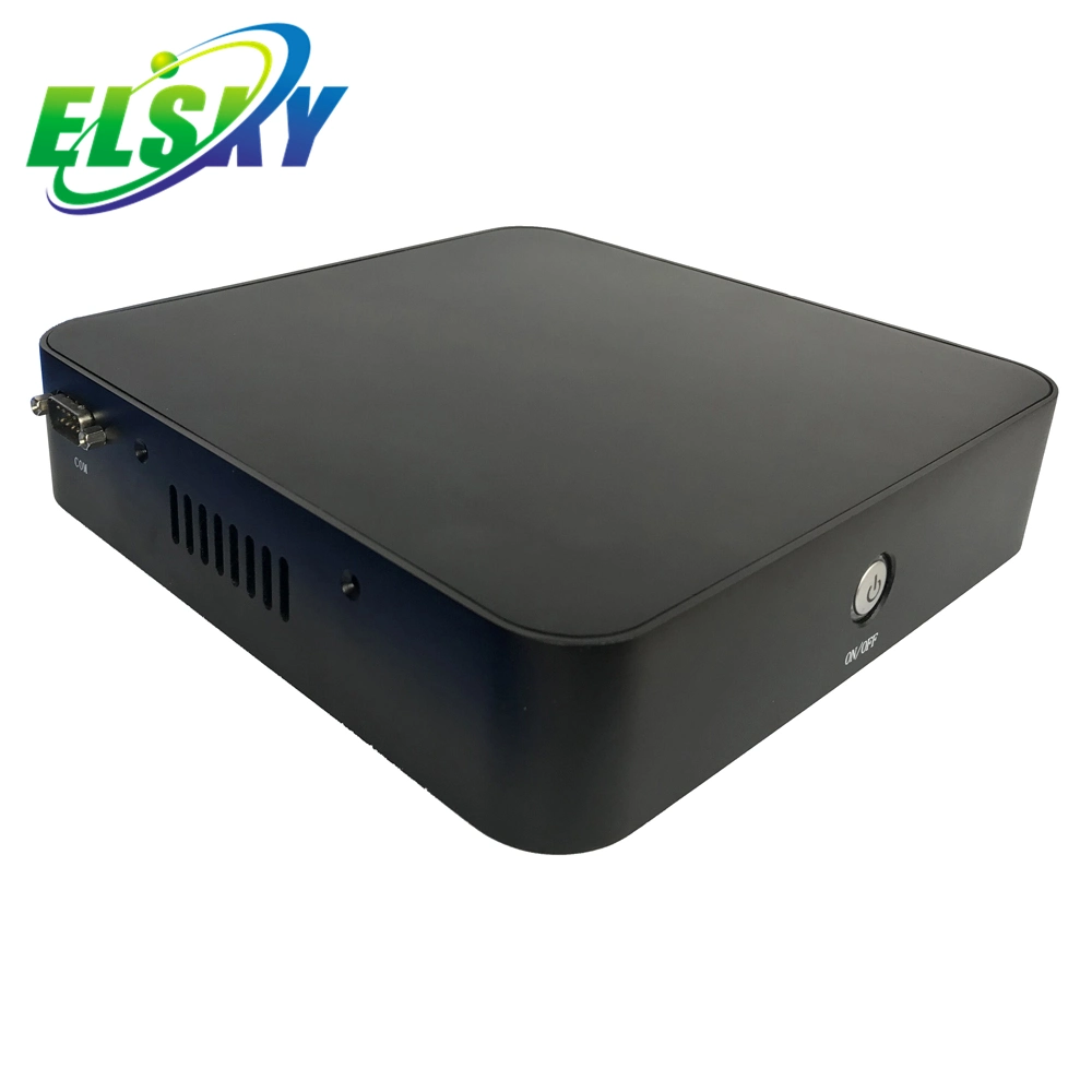 Coeurs Elsky Quad 2,0 GHZ J1900 LPT PS/2 Gigabit LAN Les ordinateurs de bureau portable WiFi avec DC 12V Pocket PC Mini PC Win Barehone