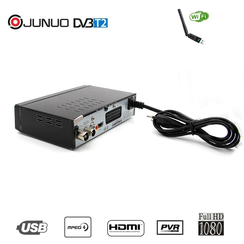 Consumer Electronics H. 265 MPEG4 HD DVB récepteur TV numérique T2