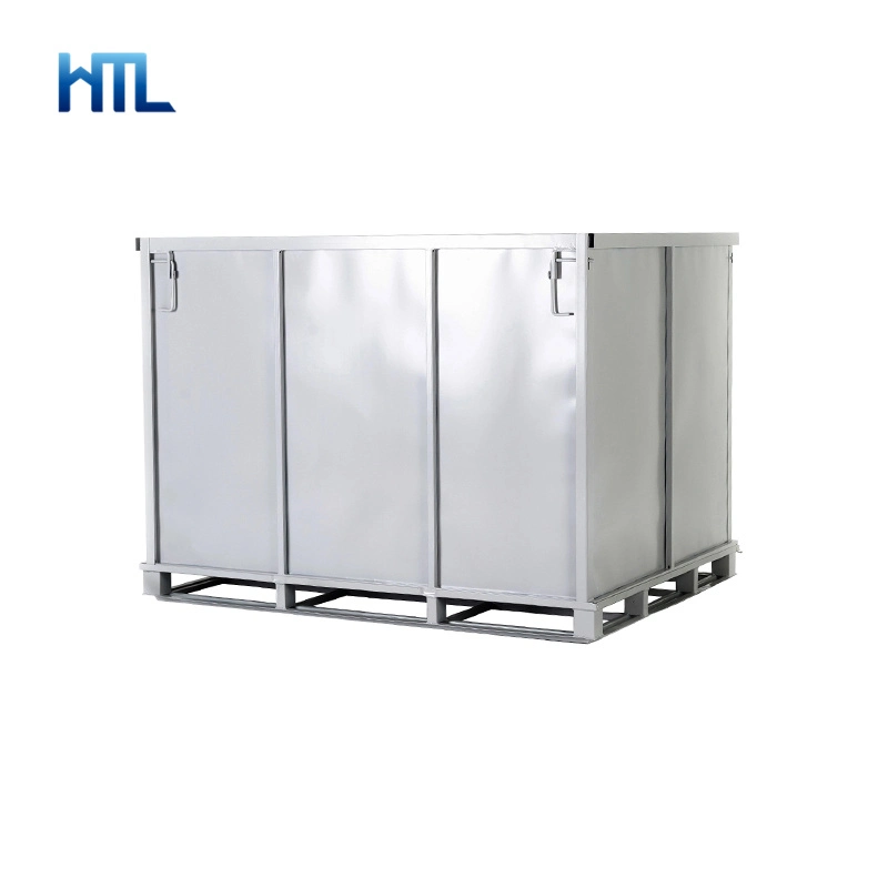 1000L Galvanized Steel Foldable IBC Tank Pallet Box for Sale