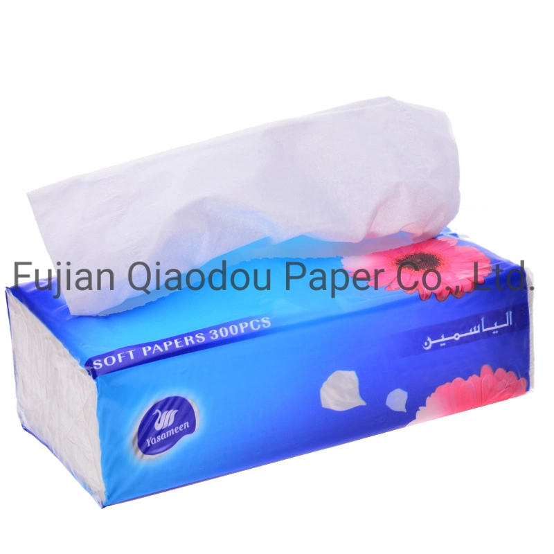 Qiaodou Custom Packaging Logo OEM Manufacturers Wrapping Printed Wholesale/Supplier Fiber Facial Tissue Paper for Packaging Soft