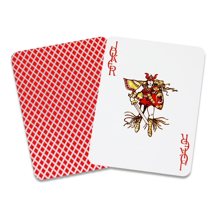 Cheap Shipping Tuck Box Poker Size Good Printing Flash Card Game Custom Logo Paper Playing Card