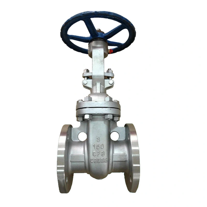 Stainless Steel/SS304/SS316 CF8 Body Flange End Handwheel Gate Valves for Water /Gas/ Oil