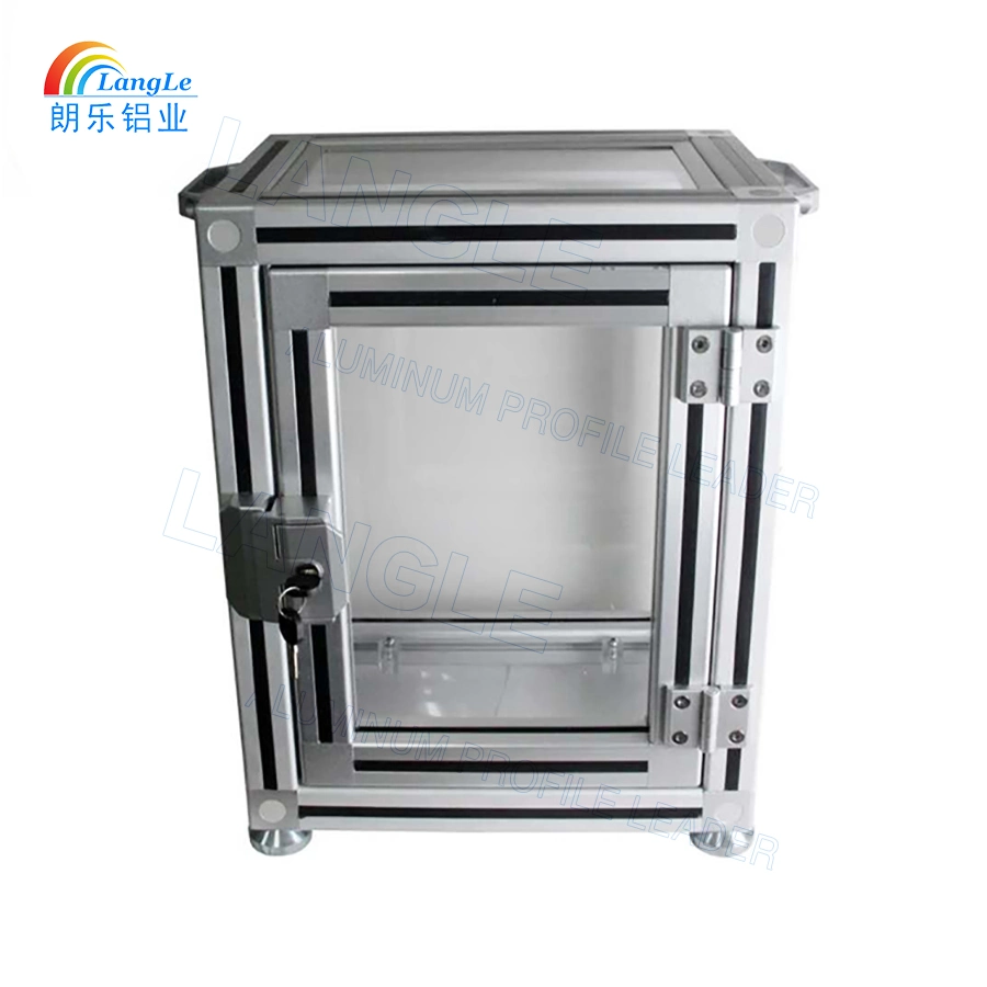 Aluminium Profile 4040 Good Quality Silver Anodized Extruded Aluminium Storage Rack