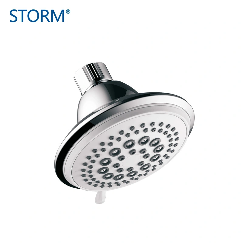 5 Functions Bathroom Accessories American Style Shower Combo Shower Set with Fixed Two Ways Adapter, Drill Free Wall Bracket, Hose