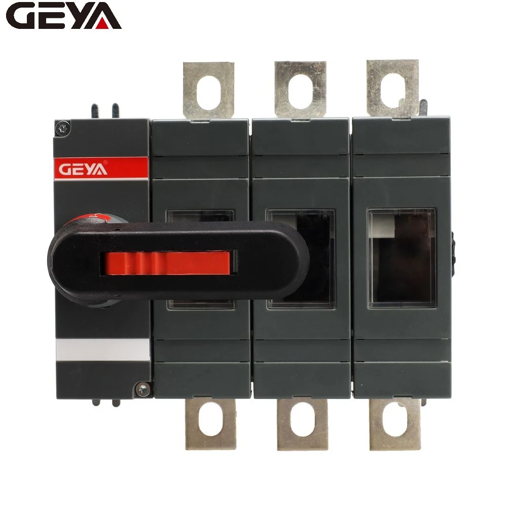 Geya Load Break Switch 250A 400A Isolator Switch Power Isolation Switch Power off/on/off 630A 3p 4p Switch Load Break Supplier