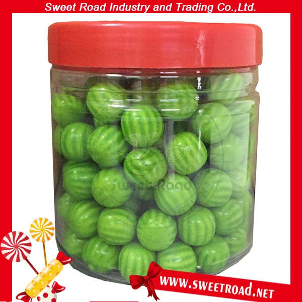 Green Color Watermelon Bubble Gum