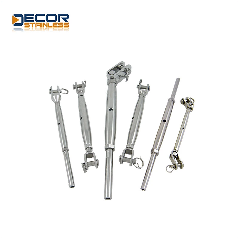 Stainless Steel Closed Body Turnbuckle Swage and Toggle