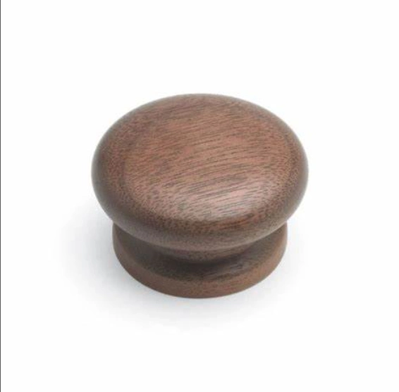 Wooden Knob with Screws Drawer Furniture Cabinet Closet Dresser Pull Handles