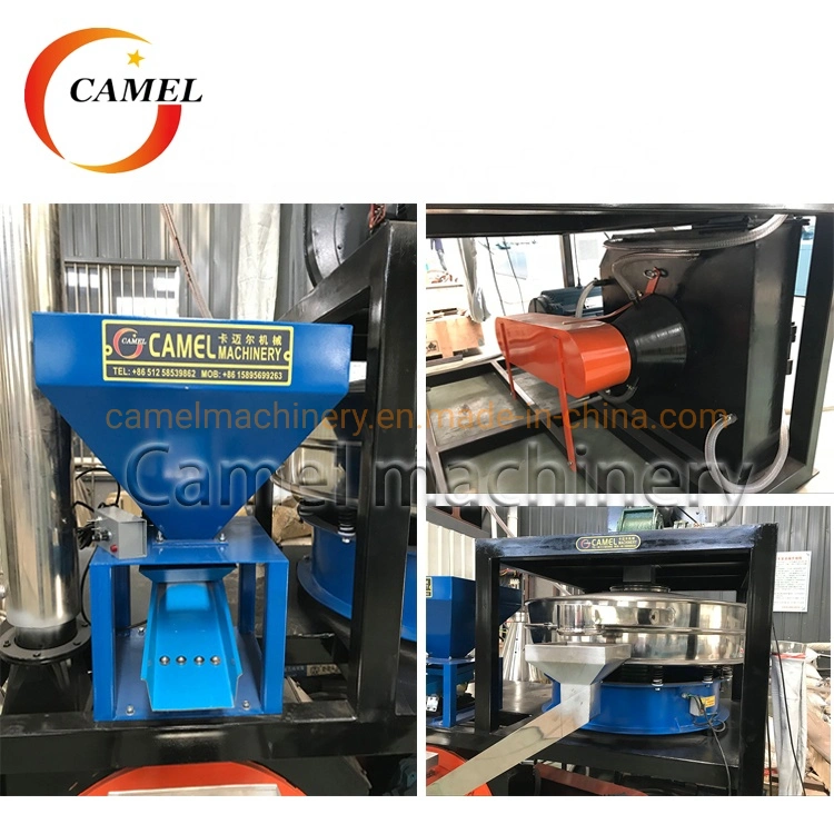 High quality/High cost performance  Disc Type Mill Plastic PE PP EVA Pet HDPE Grinder Pulverizing Machine with Dust Collection Bag