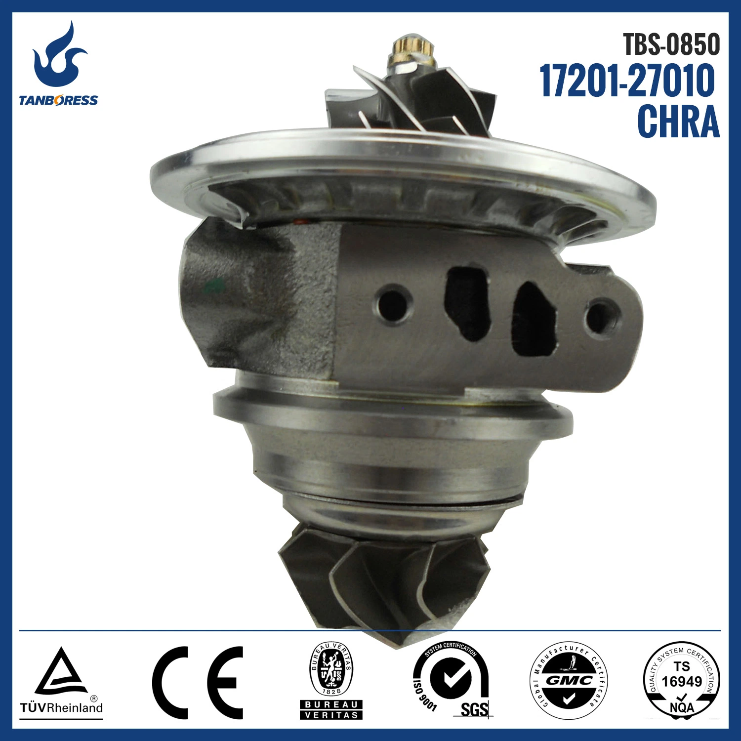 Turbocharger For Toyota Avensis RHF4H 17201-27010 VA420034 VB6 turbocharger chra