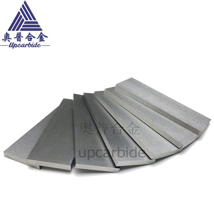Fine Grain Alloy Tungsten Carbide Long Service Life Sheets Yg6X 3*25*70mm for Making Forming Cutter