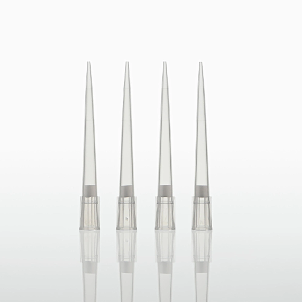 Wholesale Lab Sterile Disposable Plastic Universal 200UL Pipette Tips with Filter