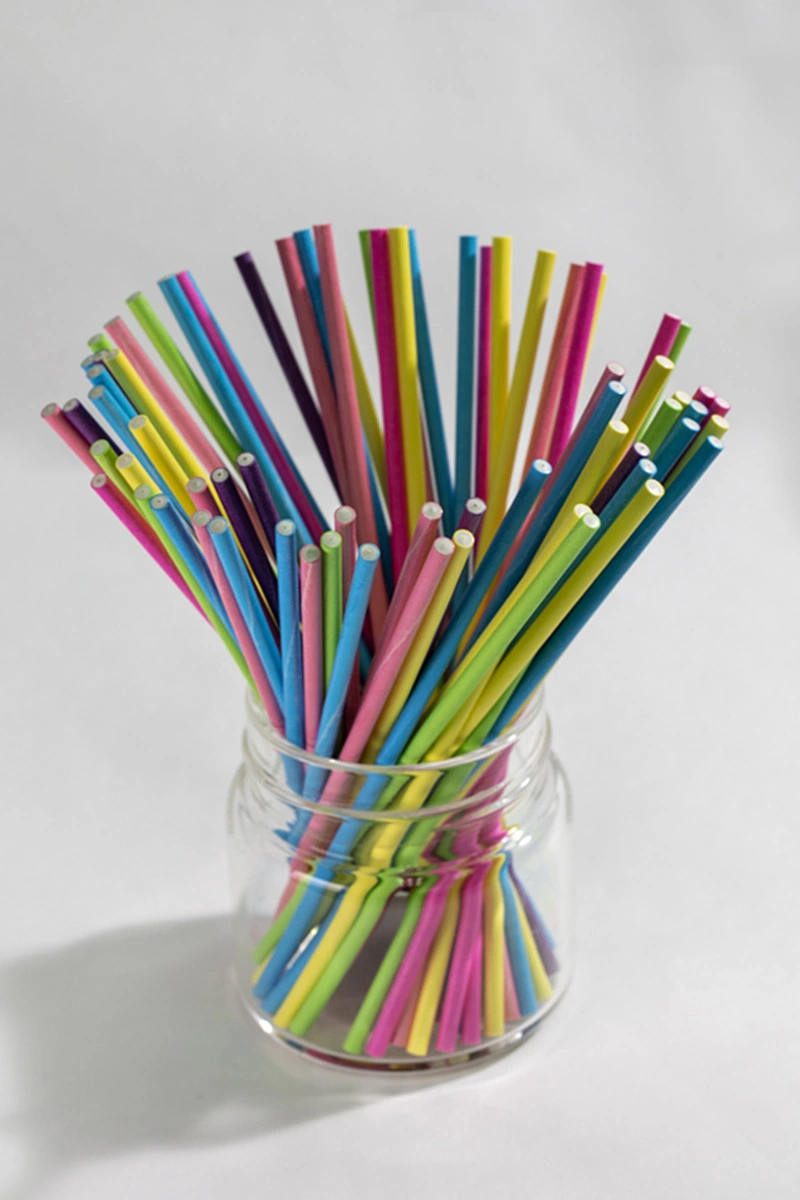 Wholesale Food Grade Colored Paper Stick for Lollipop