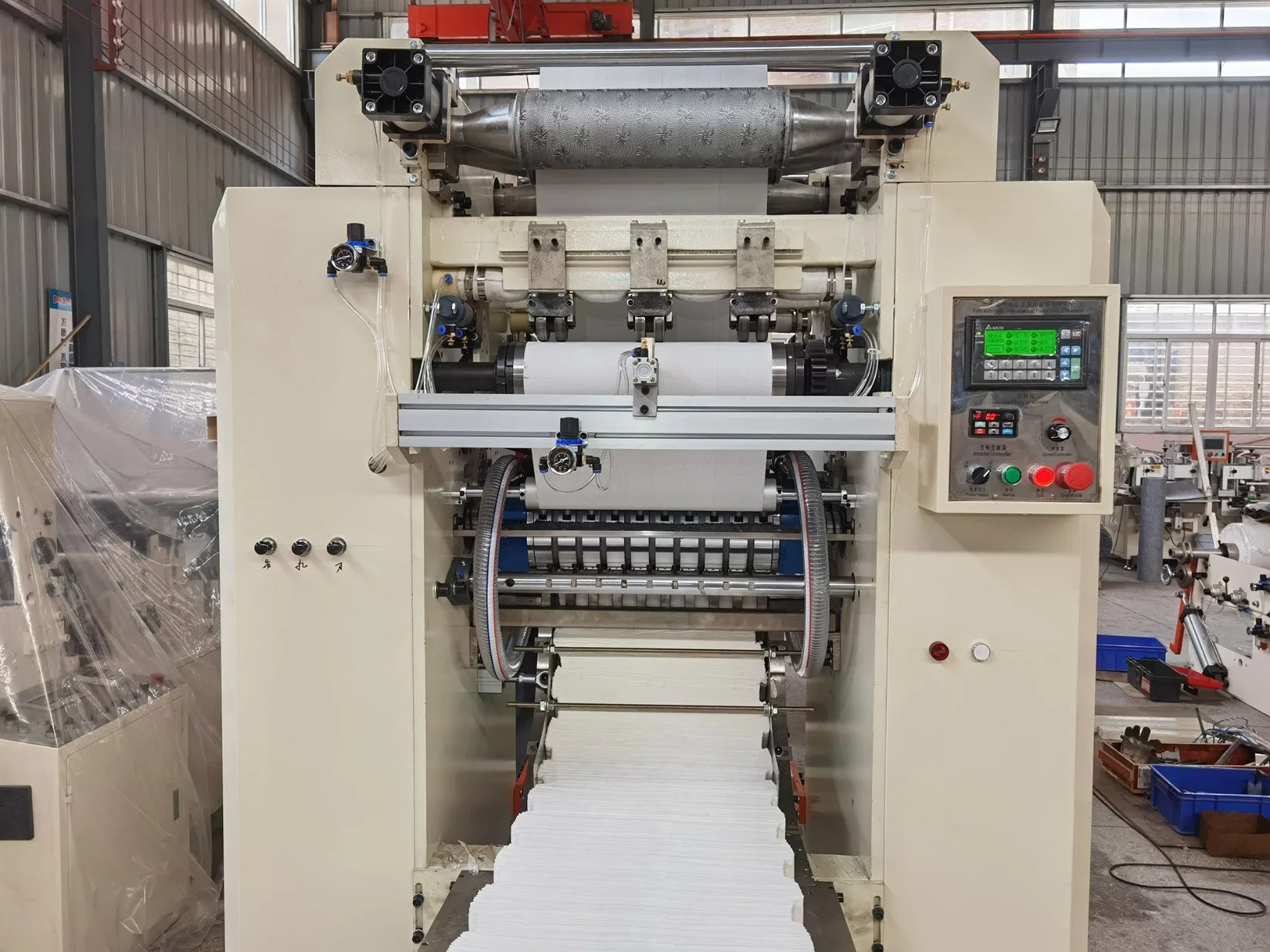 Disposable Face Tissue Making Machine