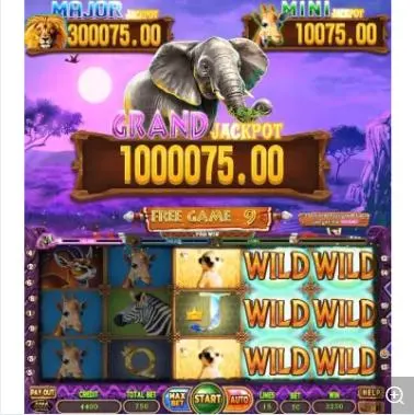 African Hunters Arcade Casino Skill Game Machine for Cash for Sales