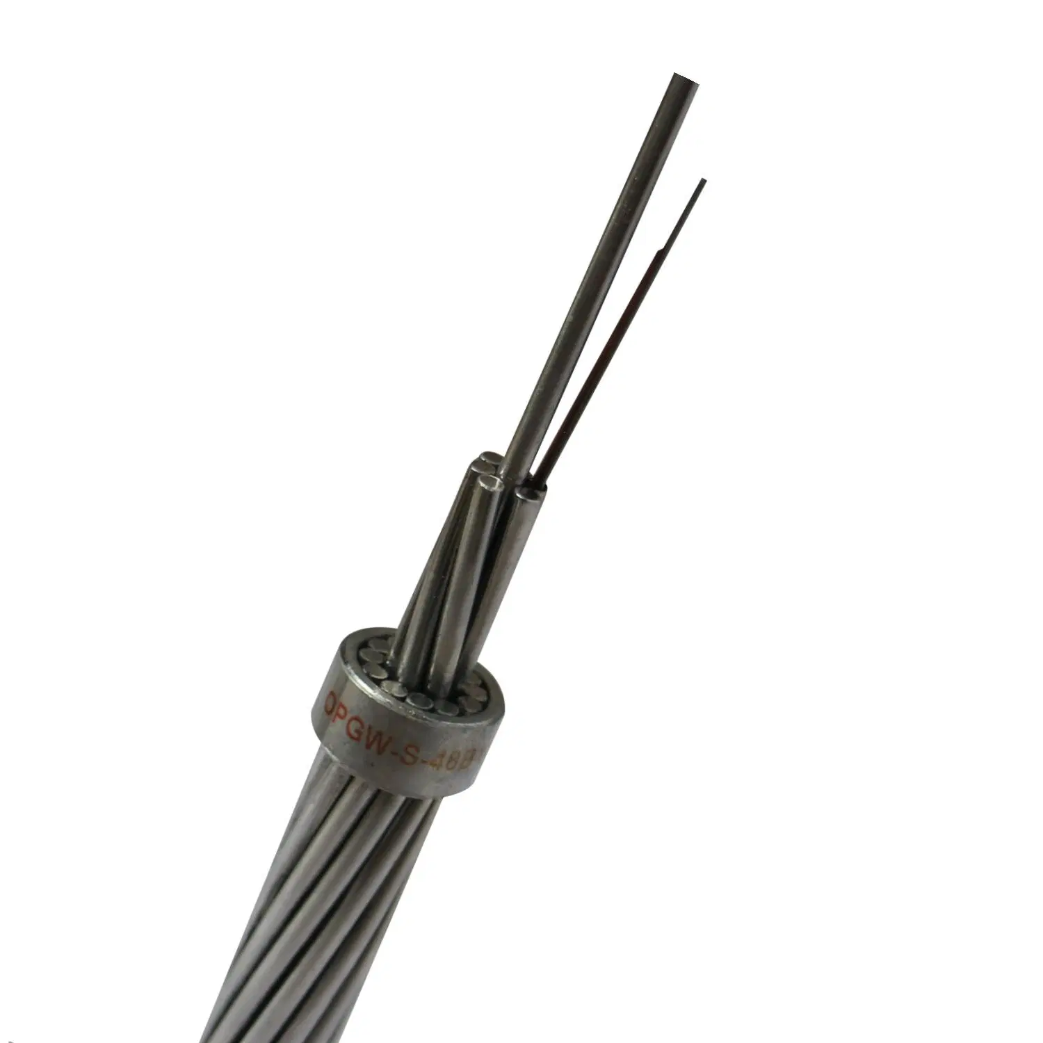 72 96 144 Core Aluminum-Clad Steel Wire Opgw Fiber Optical Cable